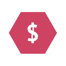 Financial Literacy pink icon